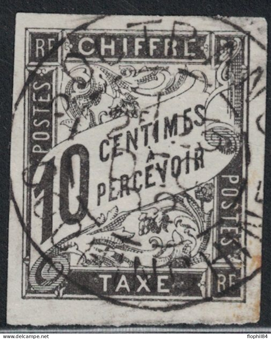 COLONIES GENERALES - TAXE - N°6 - CACHET SOCTRANG - COCHINCHINE. - Portomarken