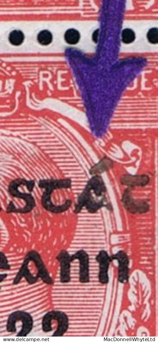 Ireland 1922-23 Thom Saorstat 1d Variety "Accent And At Inserted By Hand" R15/12 In A Block Of 4 Mint - Ungebraucht