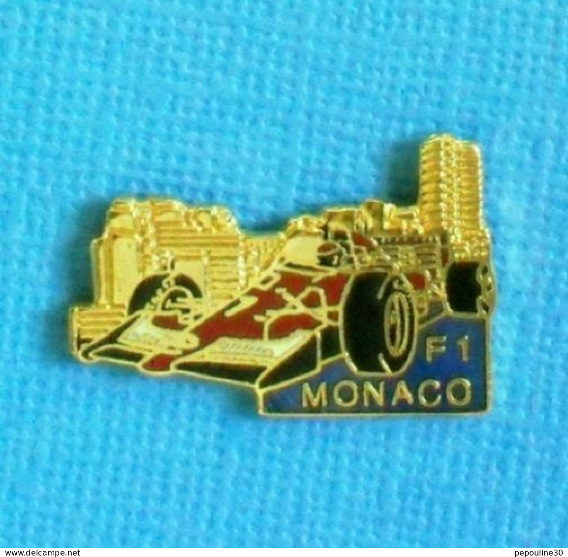 1 PIN'S //   ** FERRARI F1 / GRAND PRIX DE MONACO ** - Ferrari