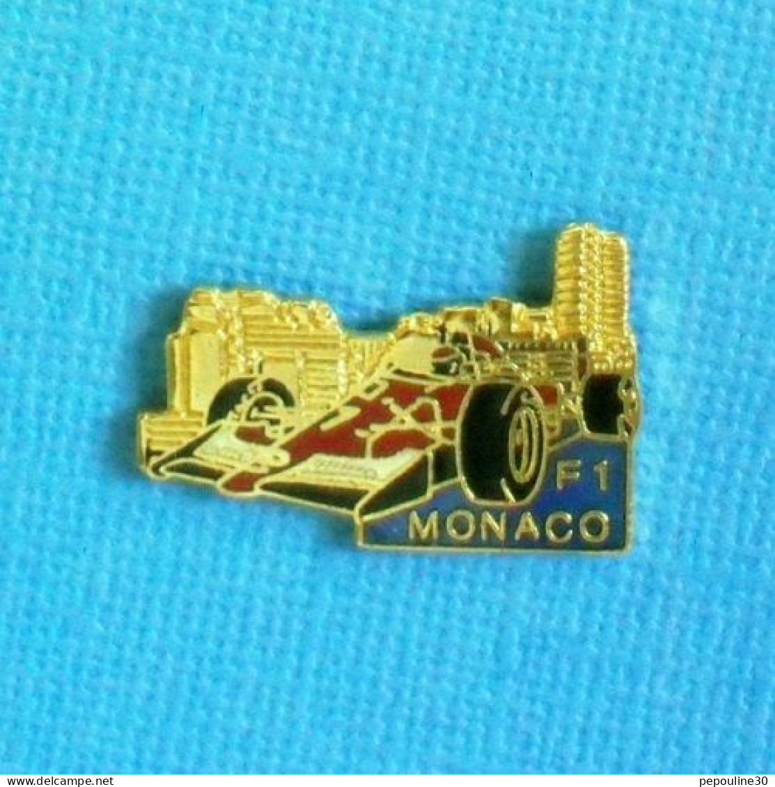 1 PIN'S //   ** FERRARI F1 / GRAND PRIX DE MONACO ** - Ferrari