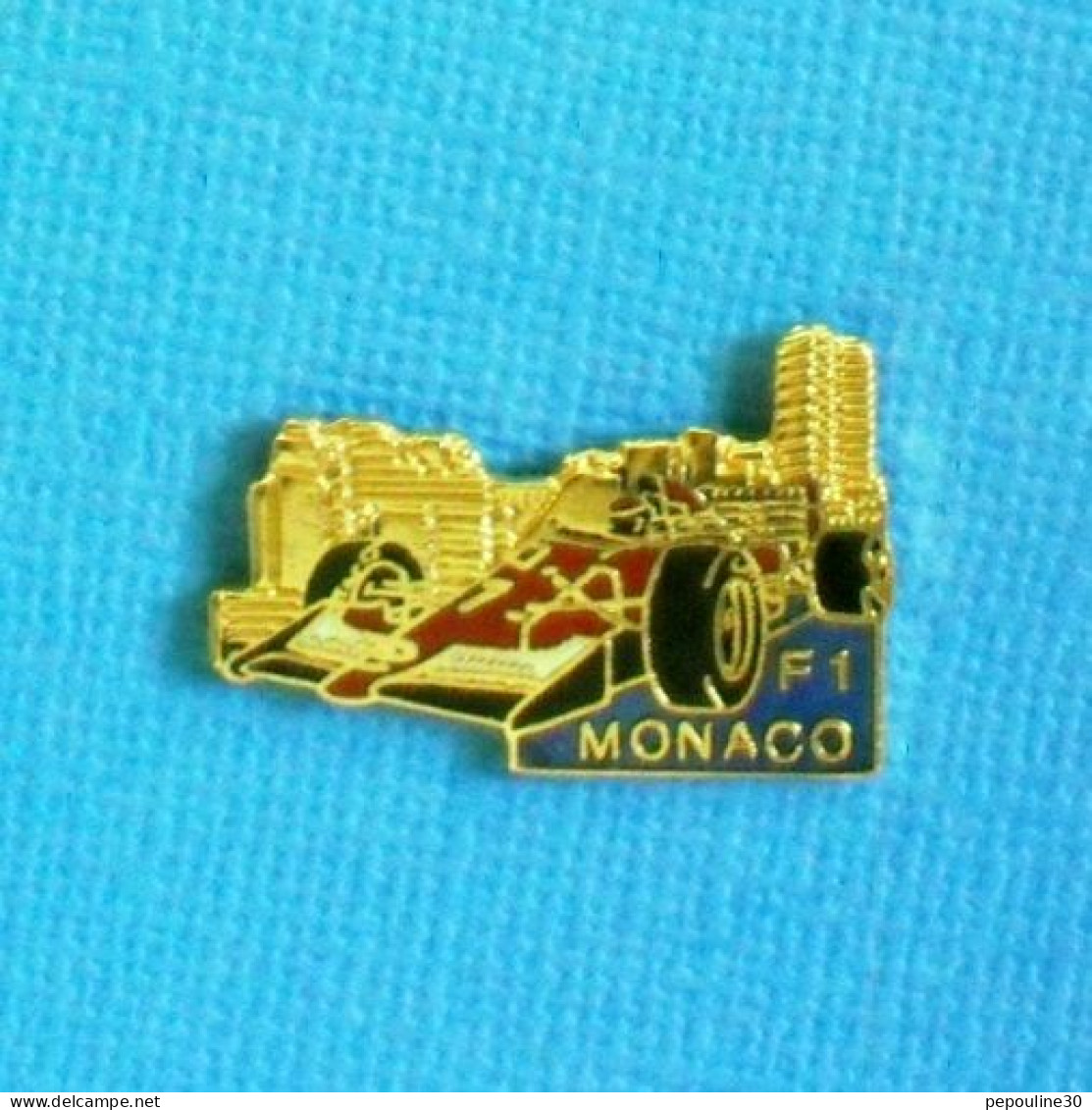 1 PIN'S //   ** FERRARI F1 / GRAND PRIX DE MONACO ** - Ferrari