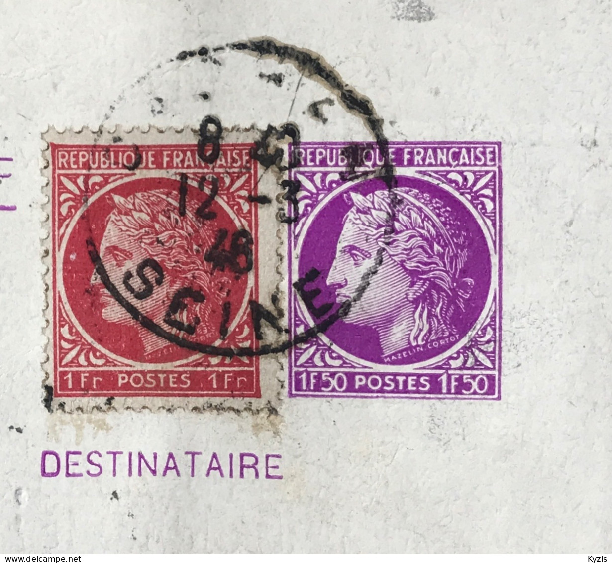 CARTE POSTALE — Demande D’agrafes Pour La Maison DECONIHOUT. - Zubehör