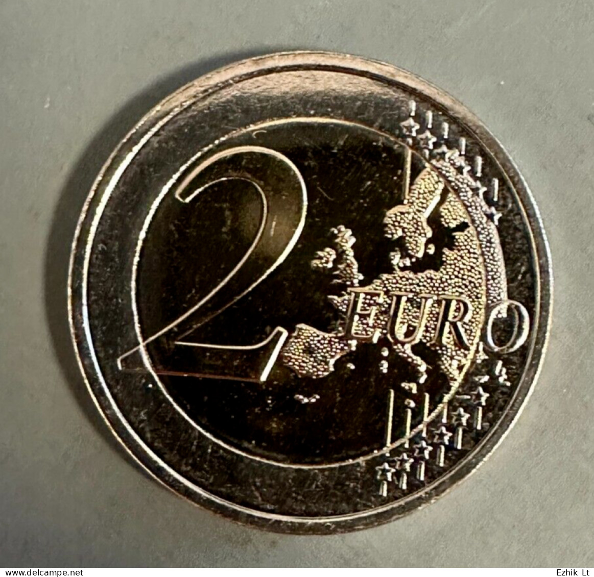 Estonia UNC 2 EUR COIN 2022 "SLAVA UKRAINI - Glory To Ukraine" - Estonie