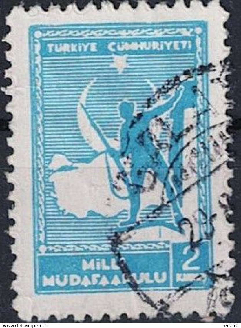 Türkei Turkey Turquie - Wehrsteuer-Ausgabe (MiNr: ZZM (C) 62) 1941 - Gest. Used Obl - Charity Stamps