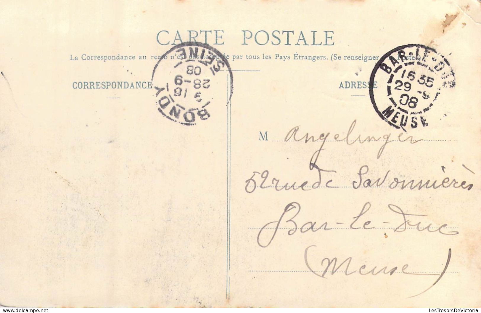 FRANCE - 93 - Bondy - Vue Générale - Carte Postale Ancienne - Bondy