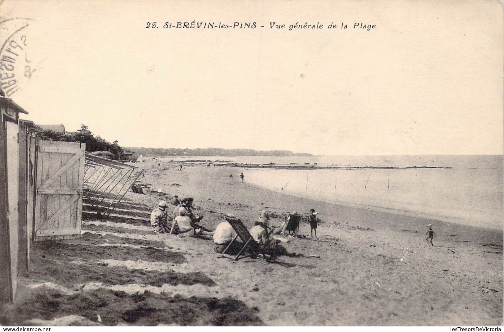 FRANCE - 44 - Saint-Brévin-les-Pins - Vue Générale De La Plage - Carte Postale Ancienne - Saint-Brevin-les-Pins