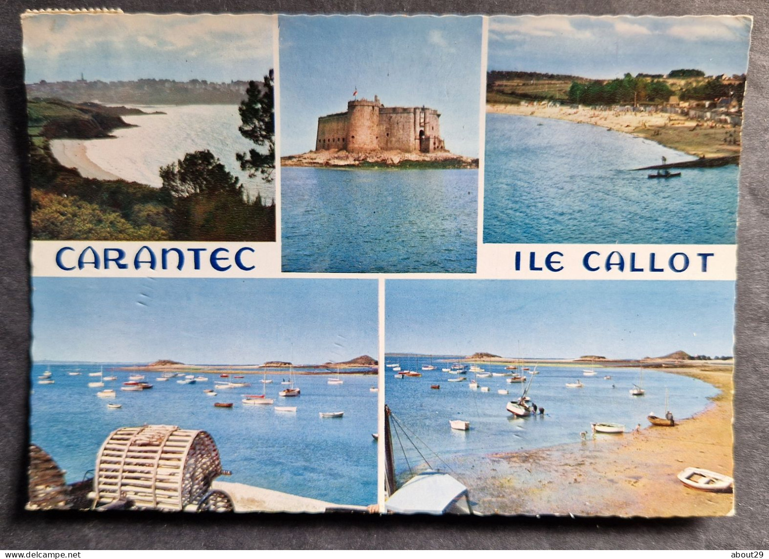 CPSM 29 CARANTEC - ILE CALLOT - Multivues - Edit. JOS 6538 - Réf O 280 - Carantec