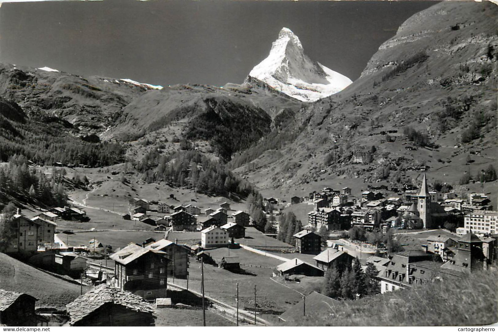 Switzerland Zermatt Matterhorn 1956 - Matt