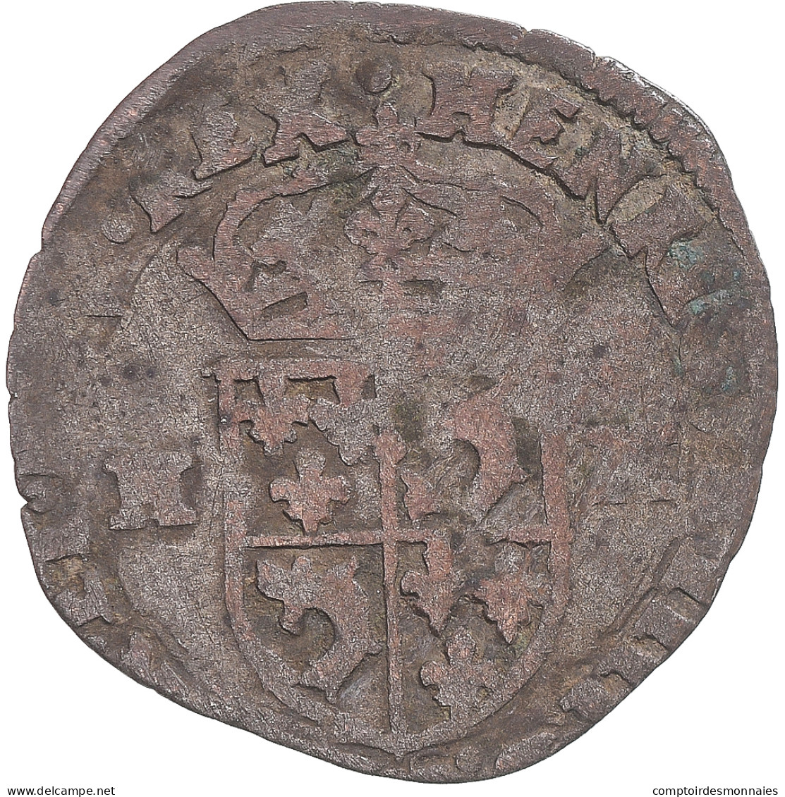 Monnaie, France, Henri IV, Douzain Du Dauphiné Aux 2 H, Grenoble, TB, Billon - 1589-1610 Hendrik IV