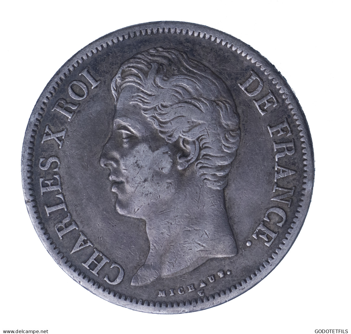 Charles X 5 Francs 1829 Lyon - 5 Francs