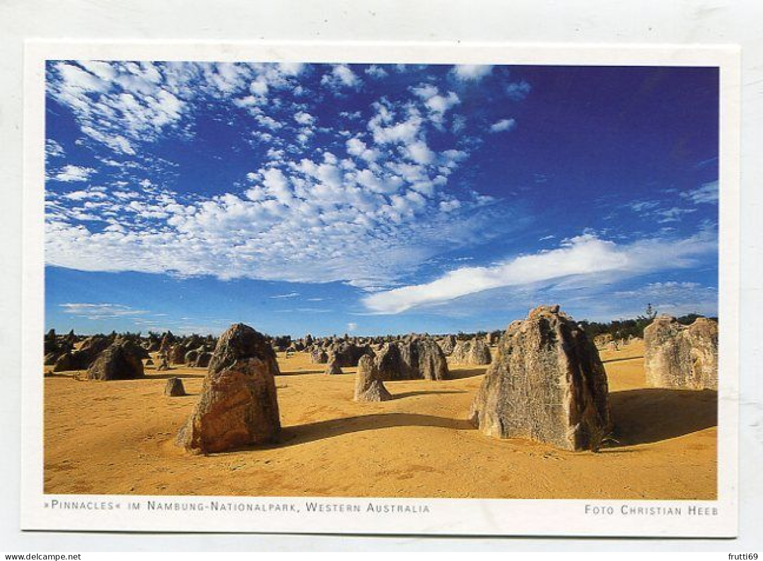 AK 145747 AUSTRALIA - Western Australia - Pinnacles Im Nambung-Nationalpark - Autres & Non Classés