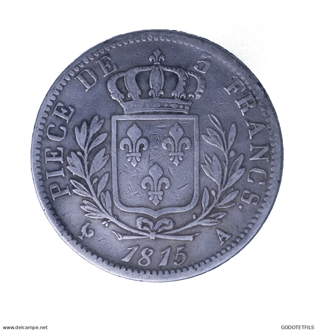 Louis XVIII 5 Francs 1815 Paris - 5 Francs