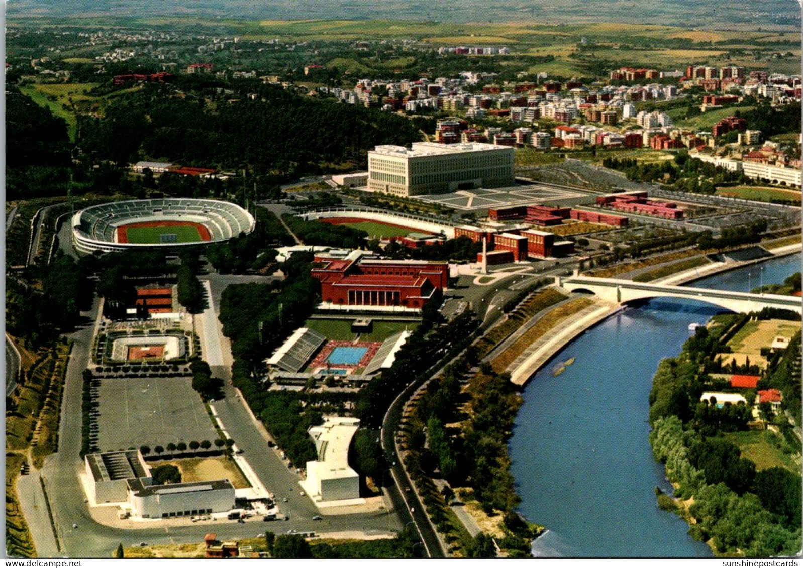 Italy Rome Rome The Olympic Stadium And Sport Installations - Stadi & Strutture Sportive