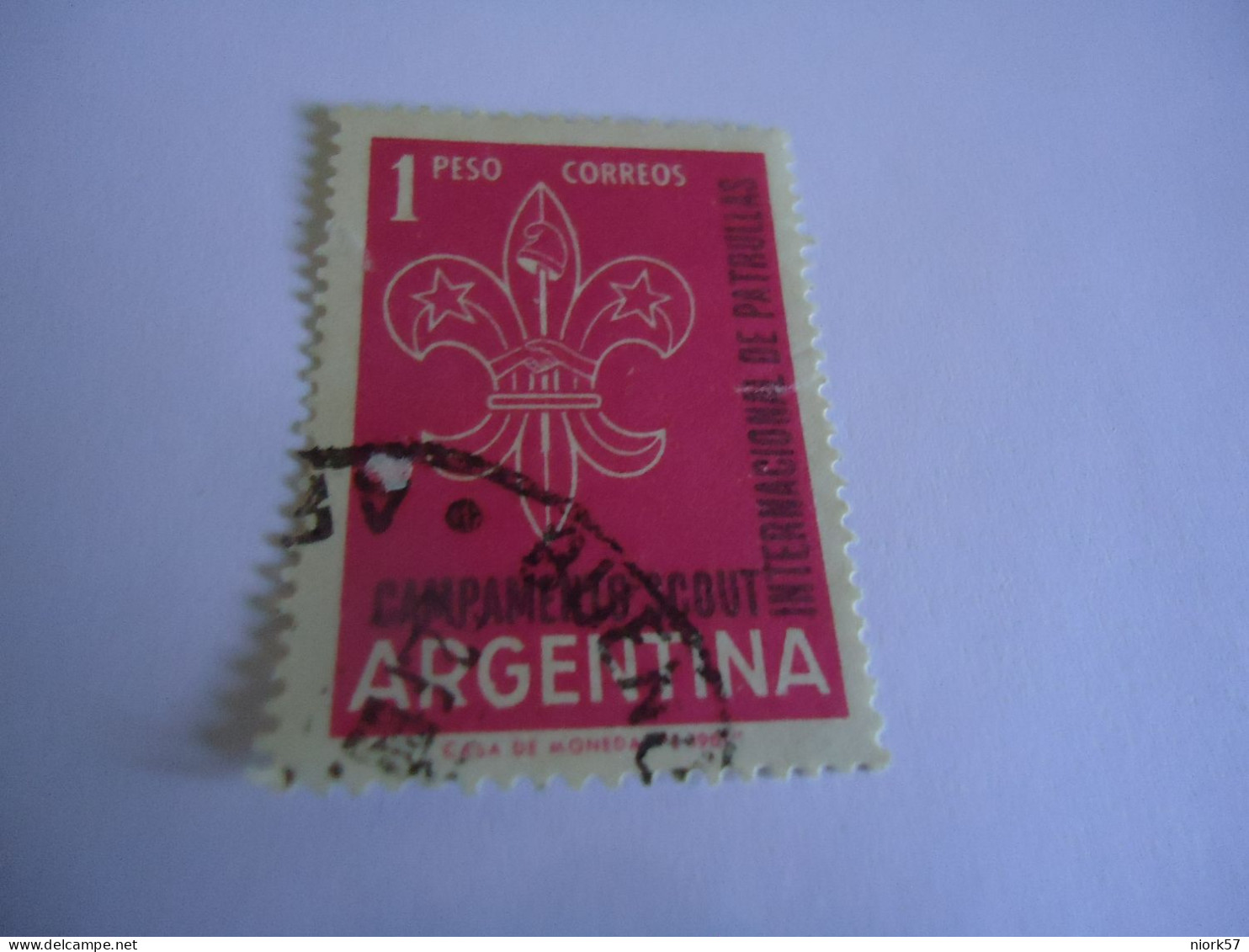 ARGENTINA    USED STAMPS  SCOUTINGS - Usati