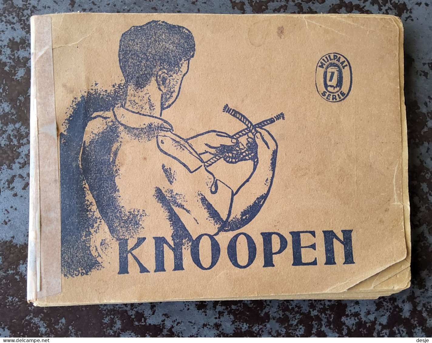 Knoopen Door Philip Tossin, 1942, Leuven, 80pp. - Poetry