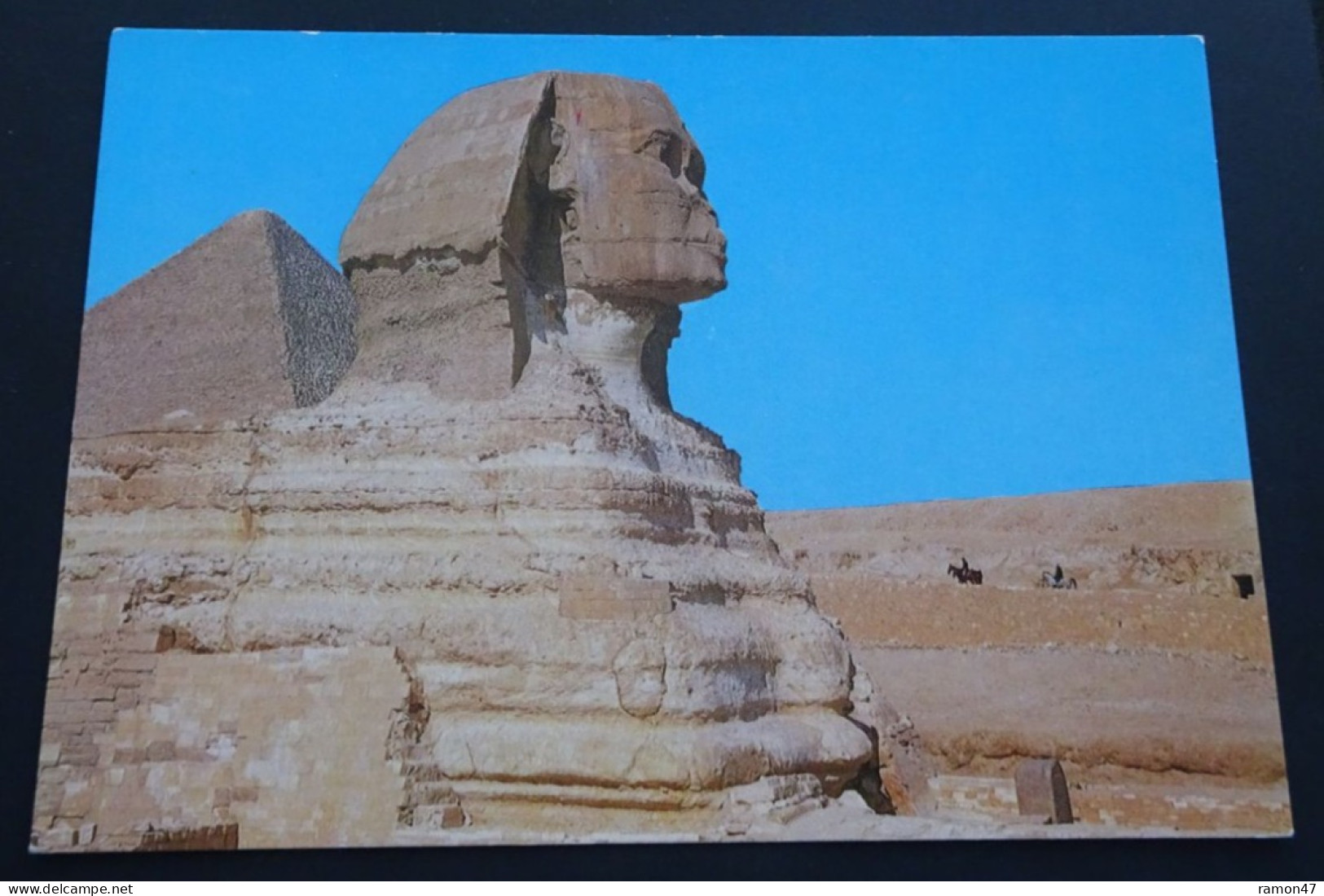 Giza - The Great Sphinx And Keops Pyramid - Sfinge