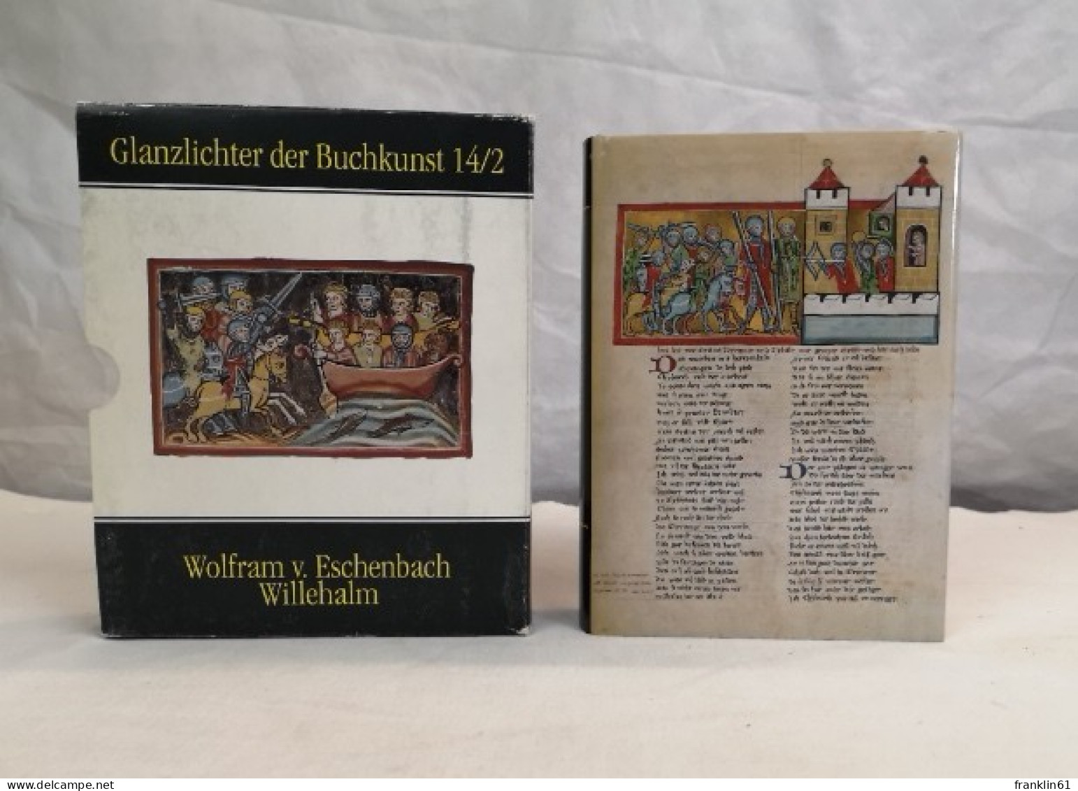 Wolfram, Von Eschenbach: Willehalm.  Teil 2.; Codex Vindobonensis Fol. 145v - 351v. - Poesia