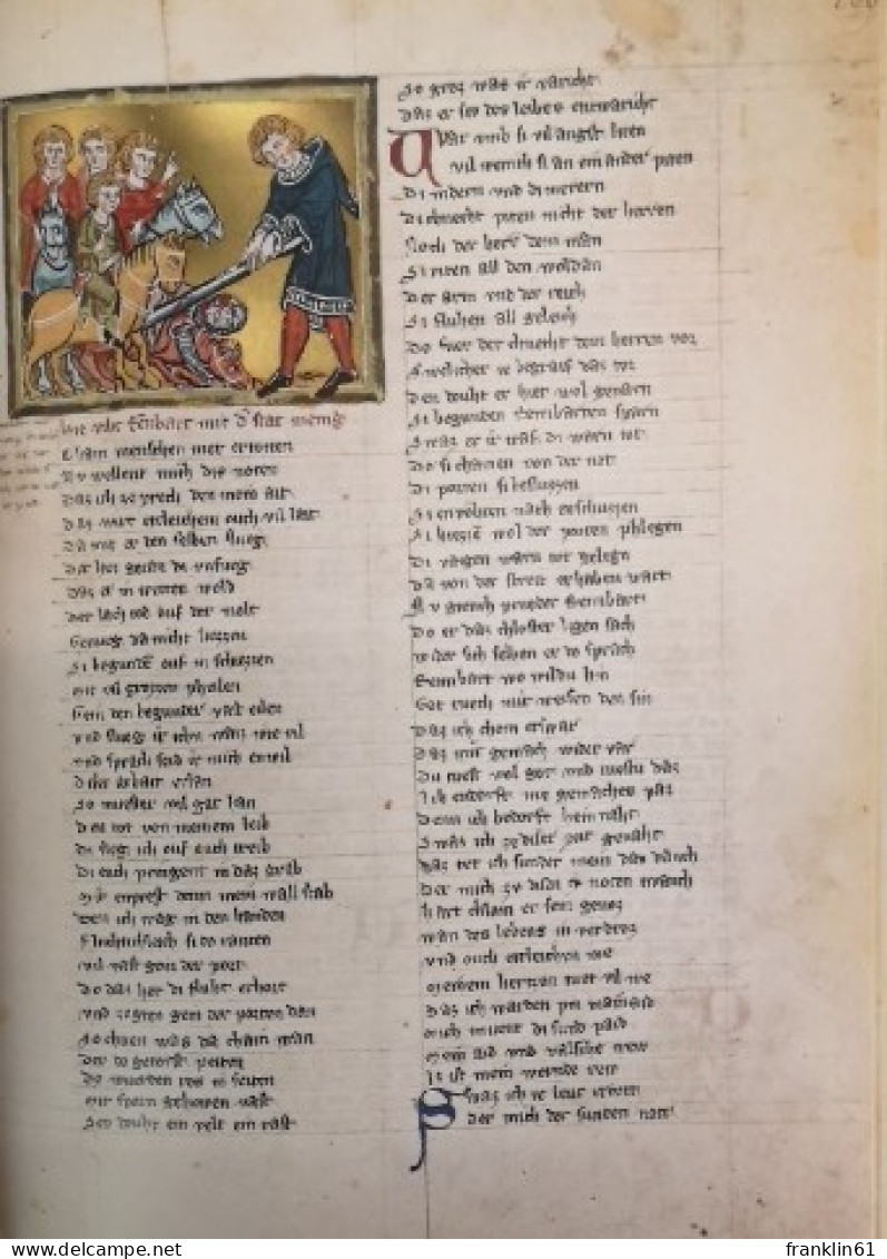 Wolfram, Von Eschenbach: Willehalm.  Teil 2.; Codex Vindobonensis Fol. 145v - 351v. - Poésie & Essais