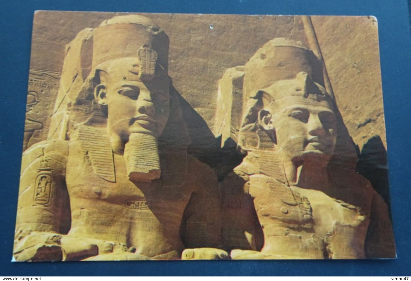Abou Simbel Rock Temple Of Ramses II - Partial View Of The Gigantic Statues - Tempel Von Abu Simbel