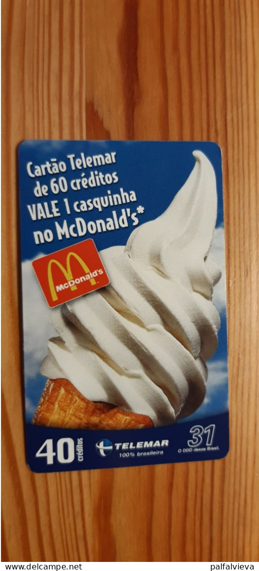 Phonecard Brazil - McDonald's - Brasilien