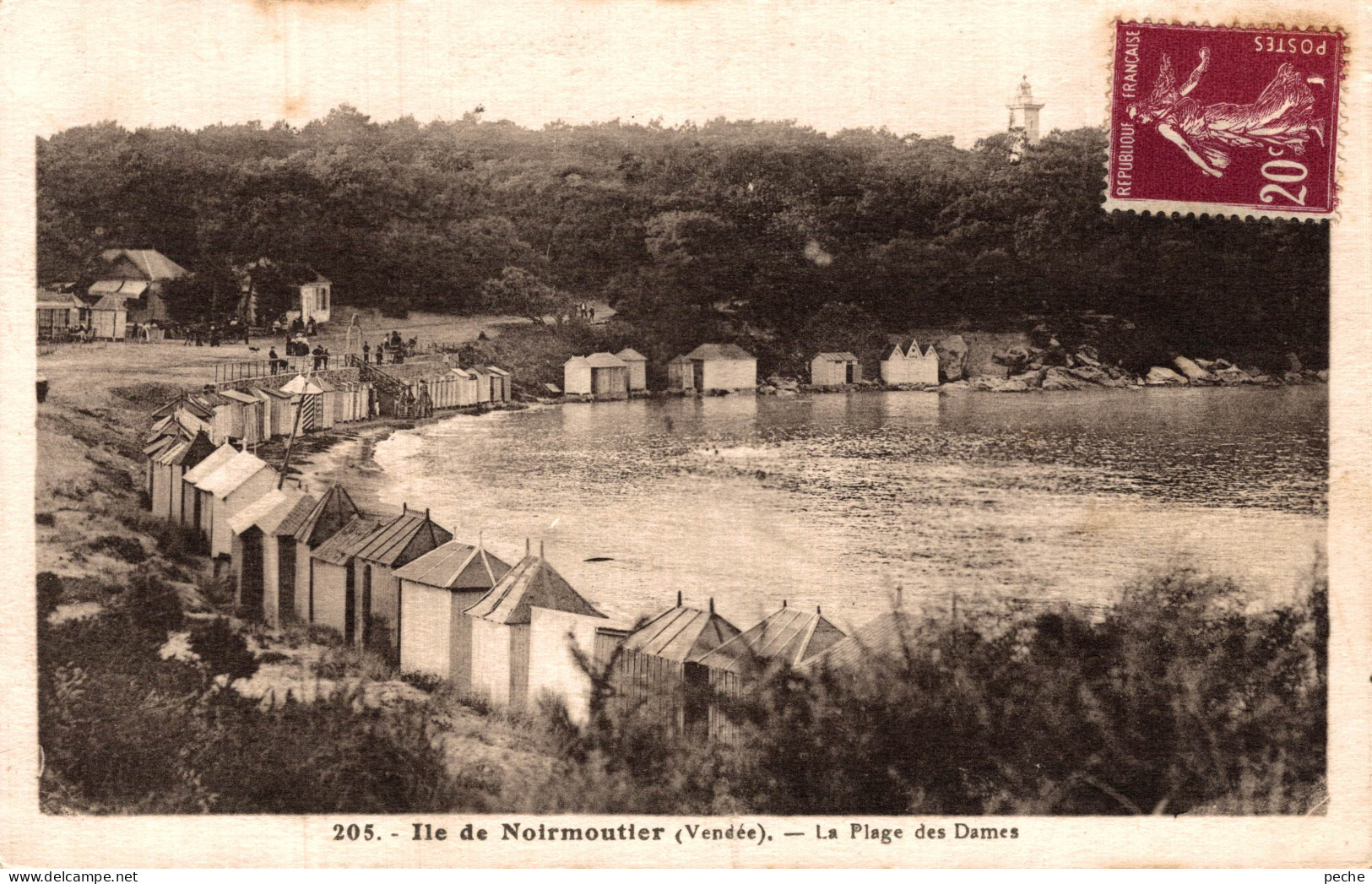 N°107107 -cpa île De Noirmoutier -la Plage Des Dames- - Noirmoutier