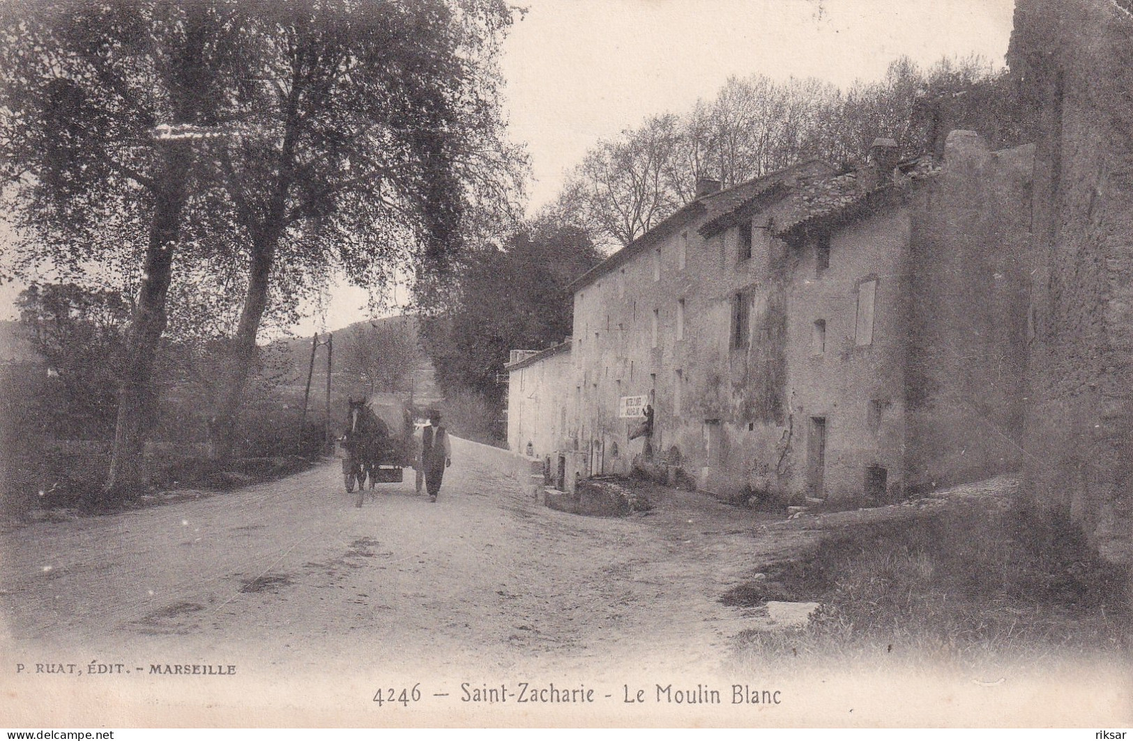 SAINT ZACHARIE(MOULIN BLANC) - Saint-Zacharie