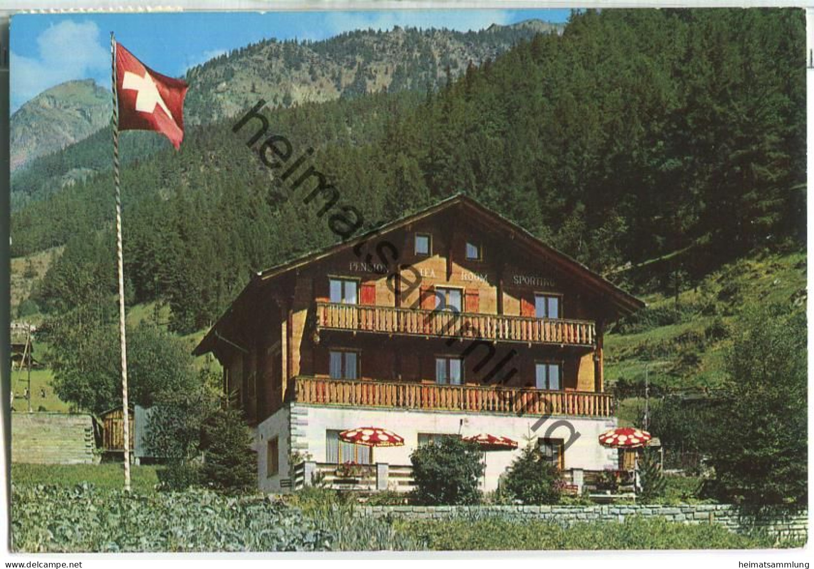 Randa - Pension Sporting - Verlag Klopfenstein Adelboden - Randa