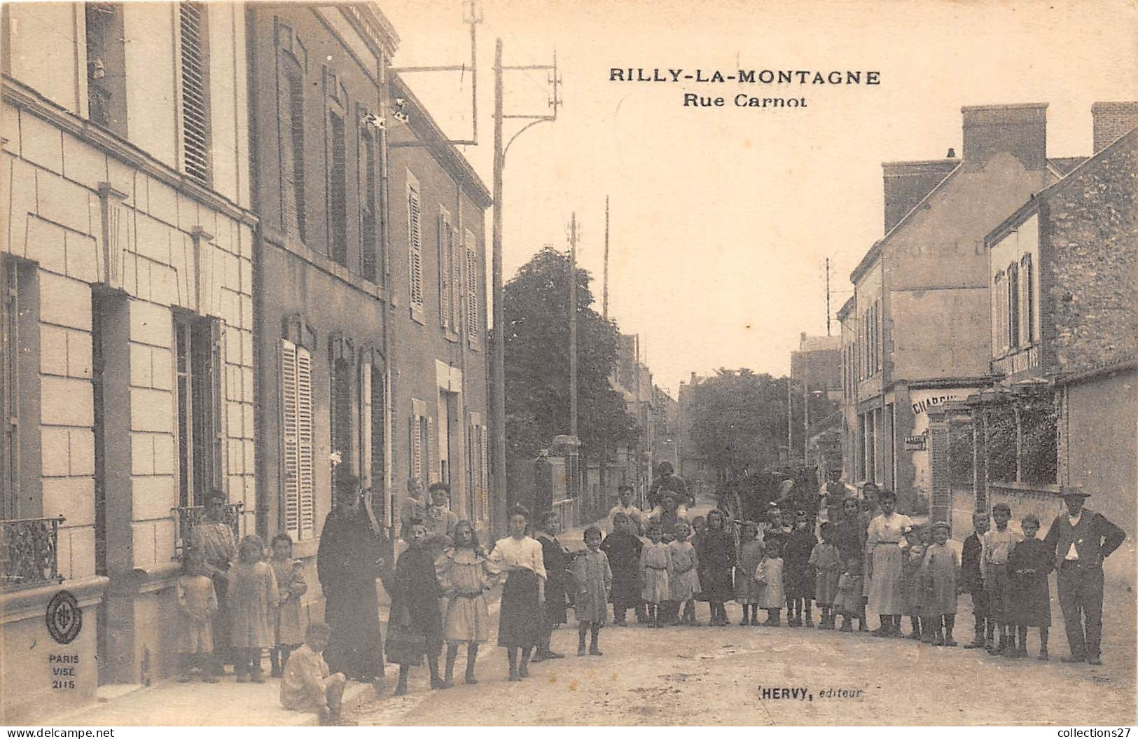 51-RILLY-LA-MONTAGNE- RUE CARNOT - Rilly-la-Montagne