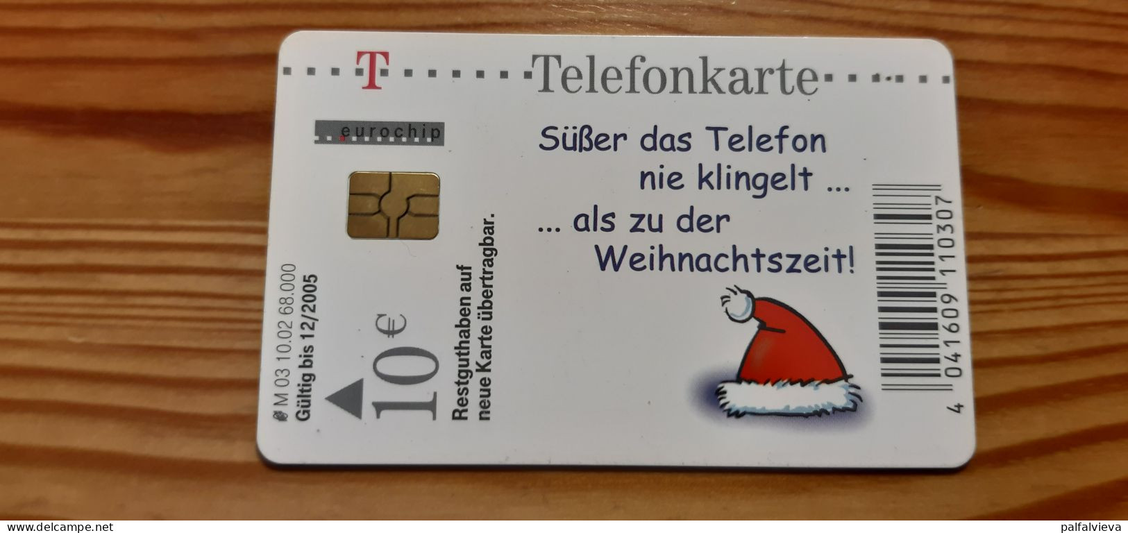 Phonecard Germany M 03 10.02. Christmas 68.000 Ex. - M-Series: Merchandising