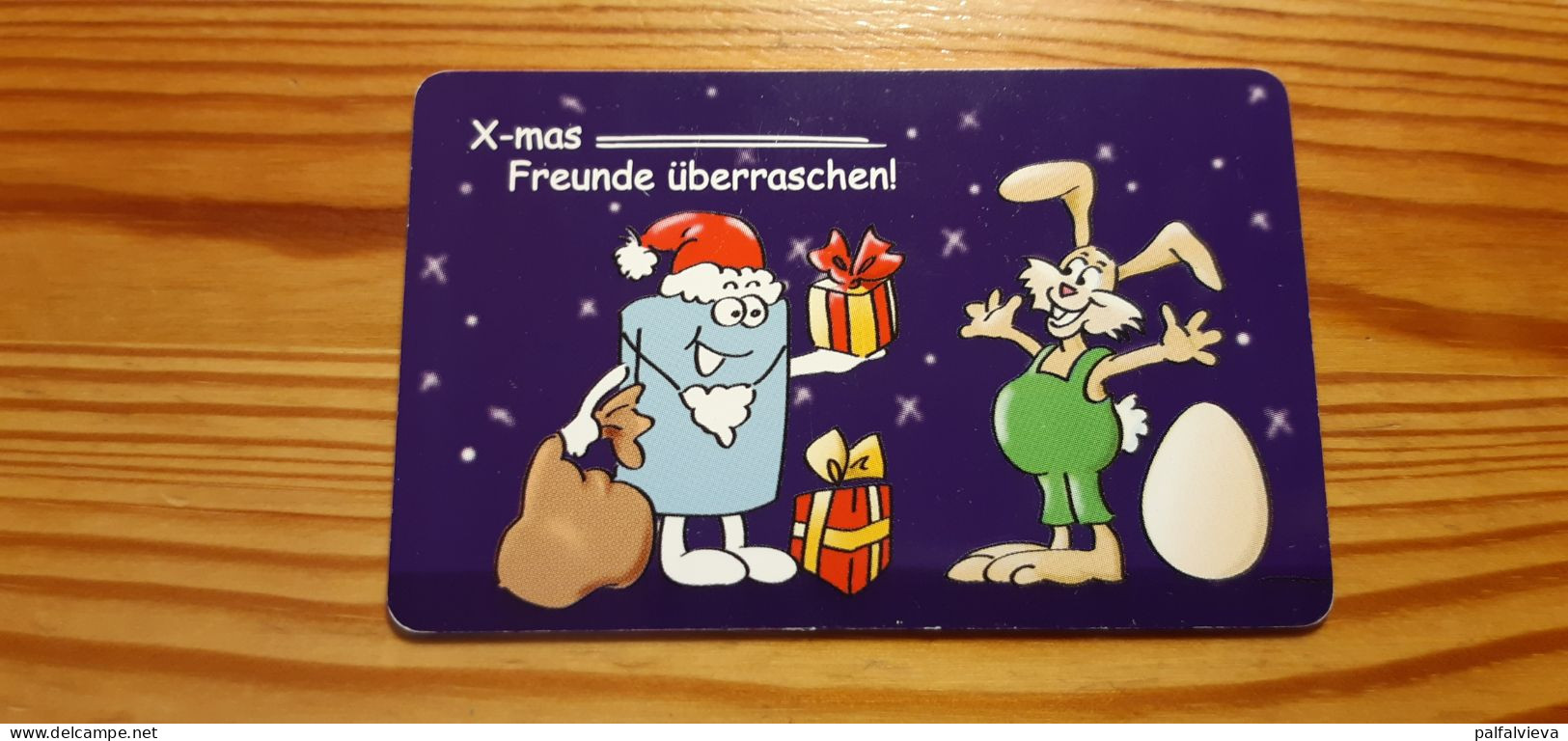 Phonecard Germany M 04 11.01. Christmas, Easter, Rabbit 136.000 Ex. - M-Series: Merchandising