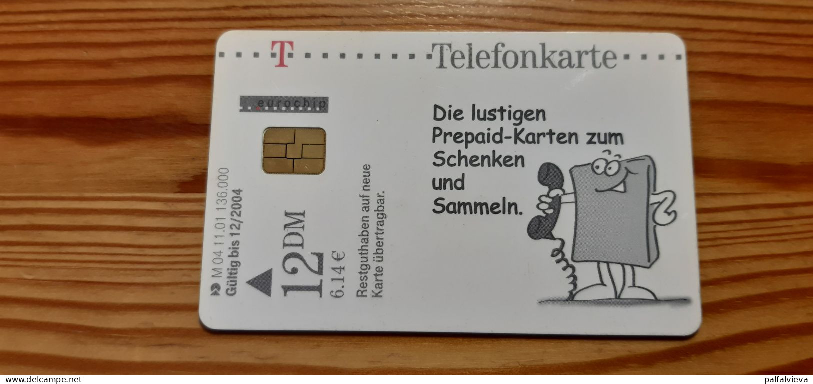 Phonecard Germany M 04 11.01. Christmas, Easter, Rabbit 136.000 Ex. - M-Series: Merchandising