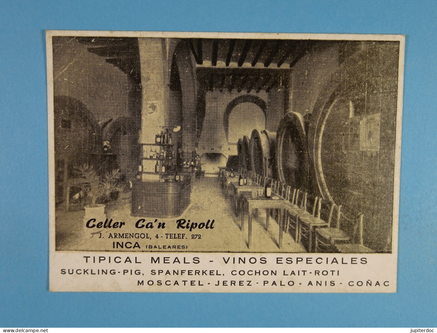 Celler Ca'n Ripoll Inca (Baleares) - Andere & Zonder Classificatie