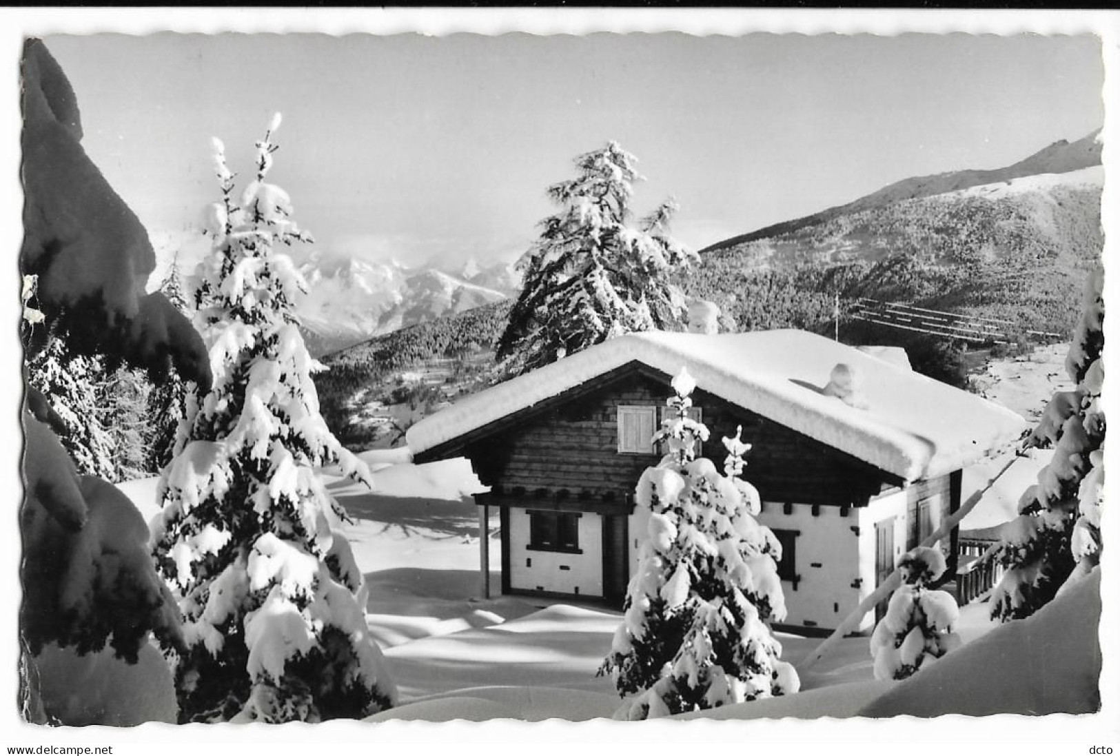 LES COLLONS S/Vex.  (Valais) Ed. Métrailler-Borlat, Cpsm Pf, Envoi 1969 - Vex