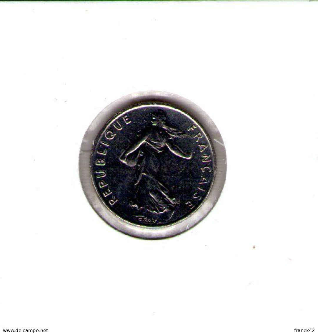 France. 1/2 Franc Semeuse 1989 - 50 Centimes