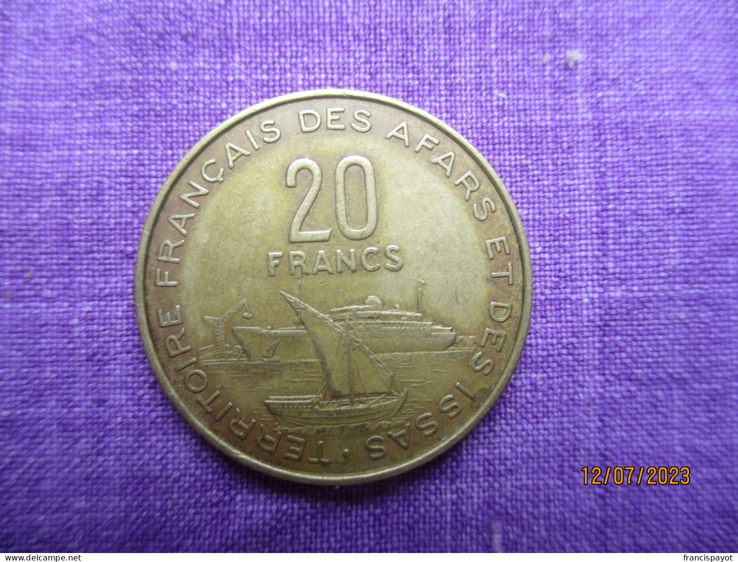 Djibouti 20 Francs 1975 (TFAI) - Djibouti