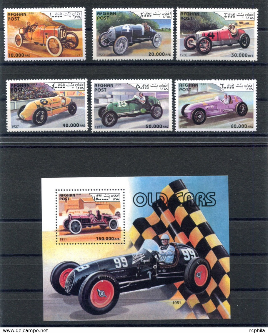 RC 20839 AFGHANISTAN SPORT AUTOMOBILE VOITURES DE COURSE NEUF ** MNH - Afghanistan