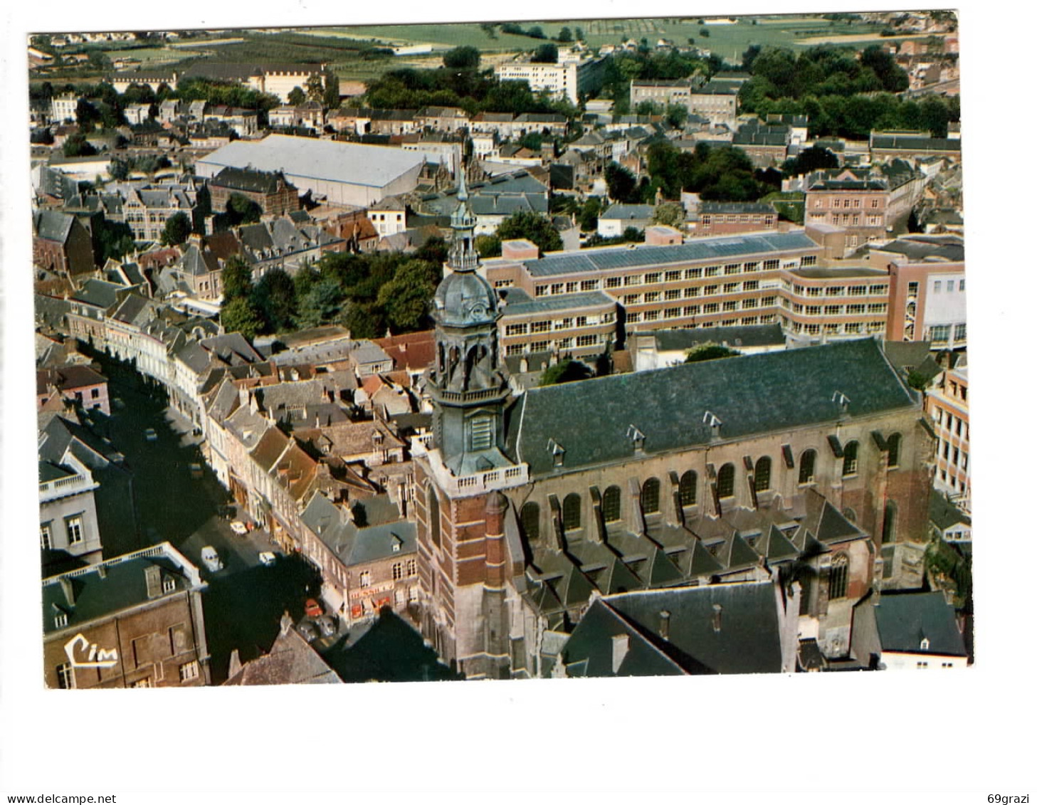 Mons Vue Aérienne - Eglise Ste Sainte Elisabeth - Mons