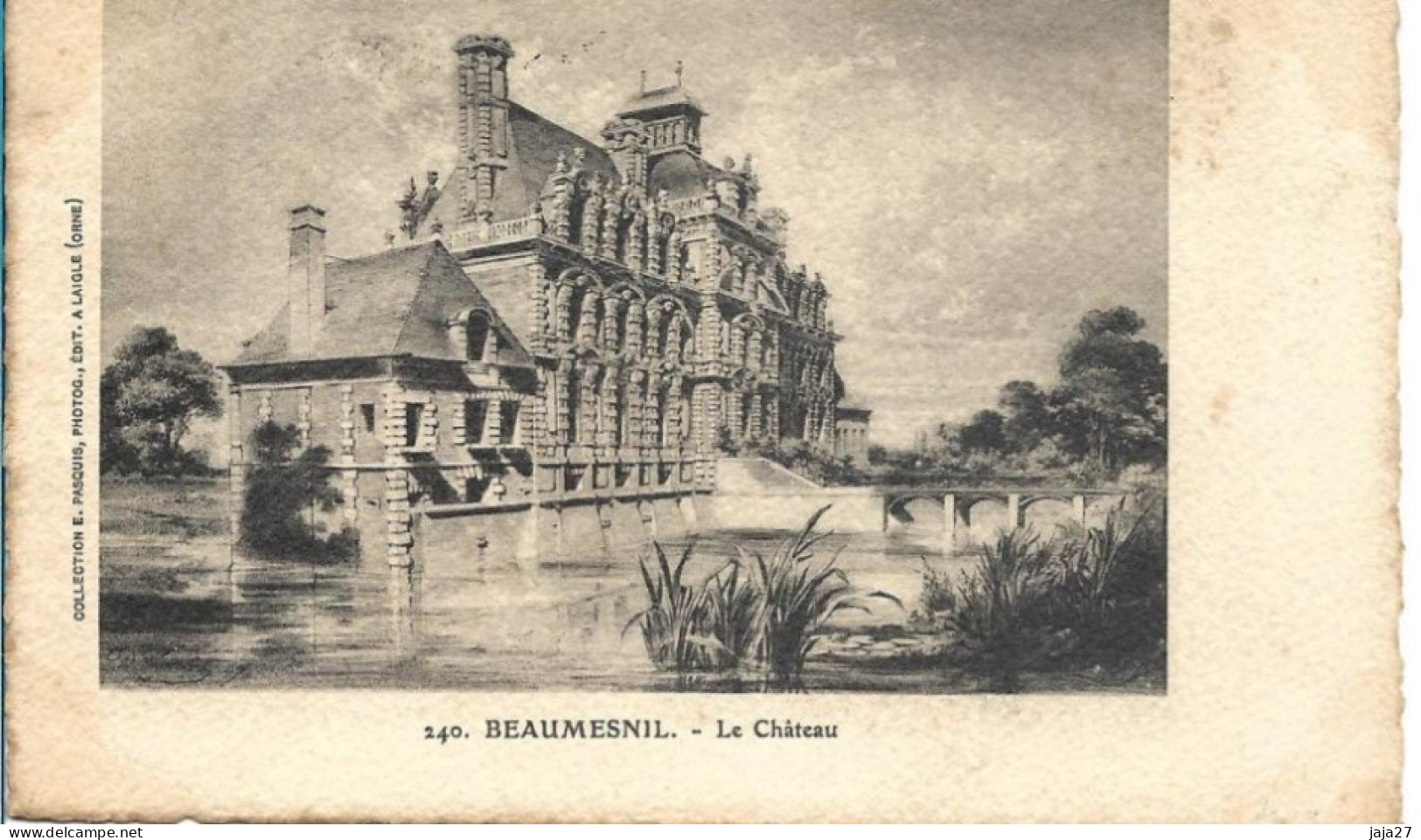 Beaumesnil Le Chateau (ecrite) - Beaumesnil