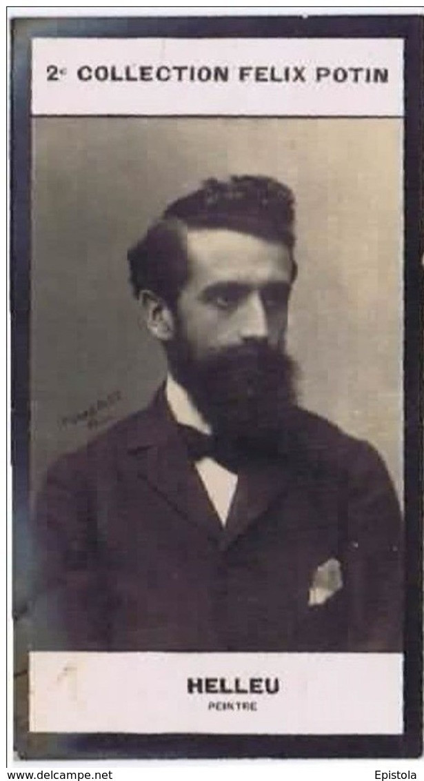 ► Paul HELLEU Né à Vannes -  Peintre, Dessinateur Et Graveur -  Collection Photo Felix POTIN 1908 - Félix Potin