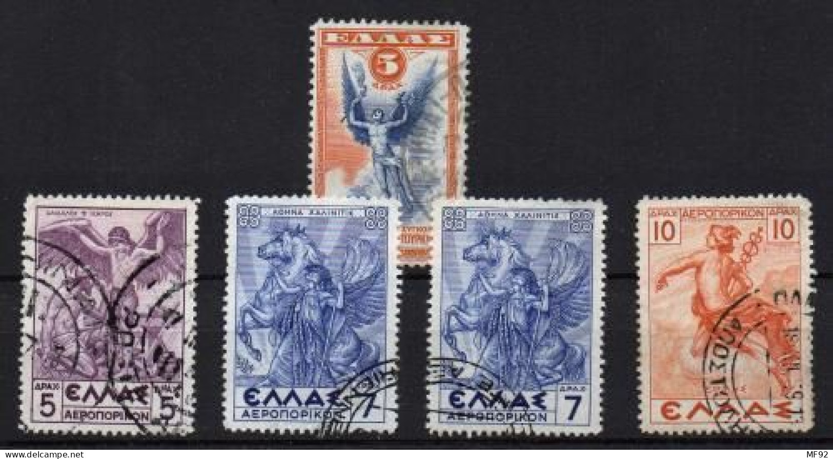 Grecia (aéreos) Nº 11 Y 24/26 - Unused Stamps