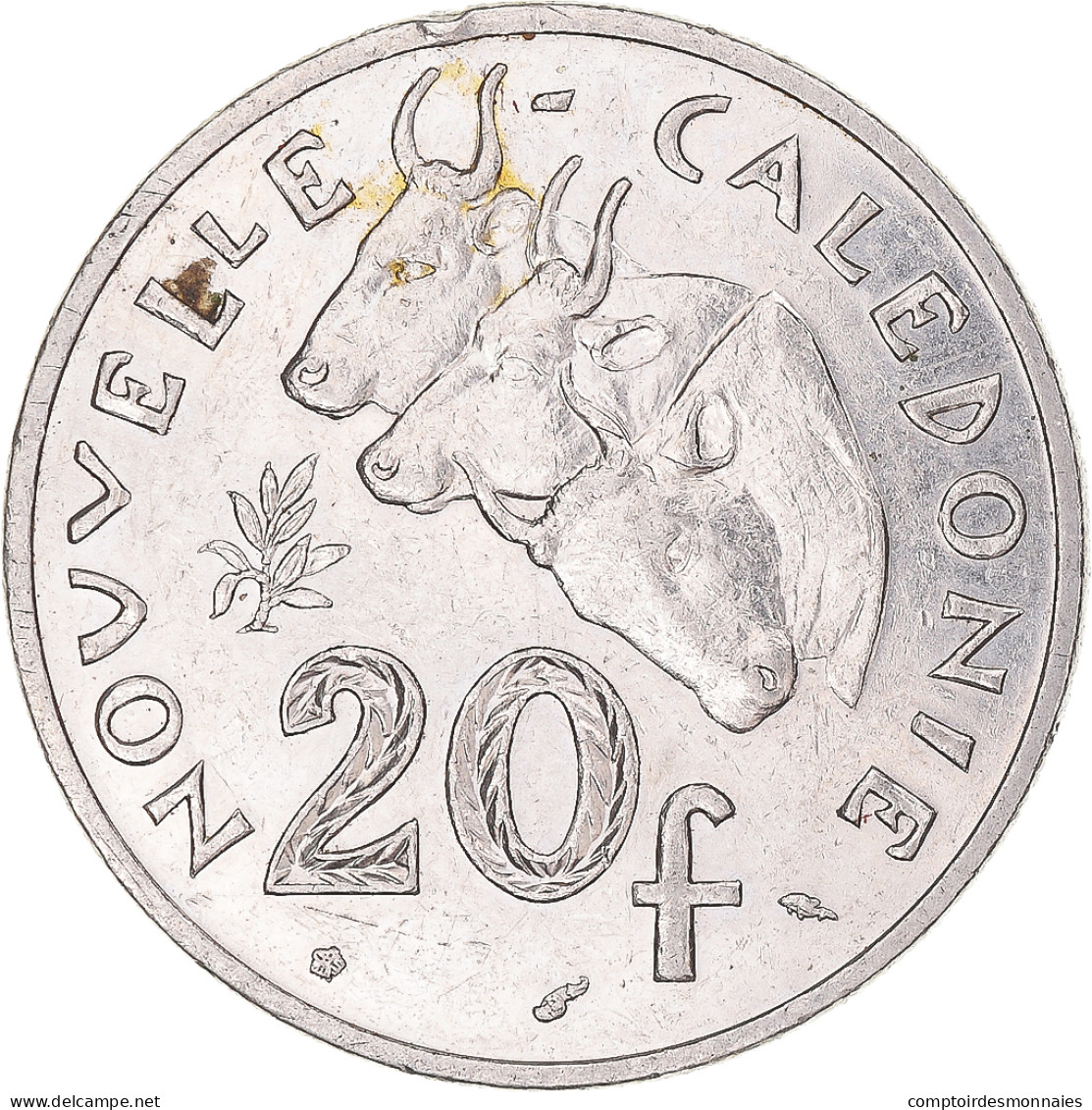 Monnaie, Nouvelle-Calédonie, 20 Francs, 1983 - Nieuw-Caledonië