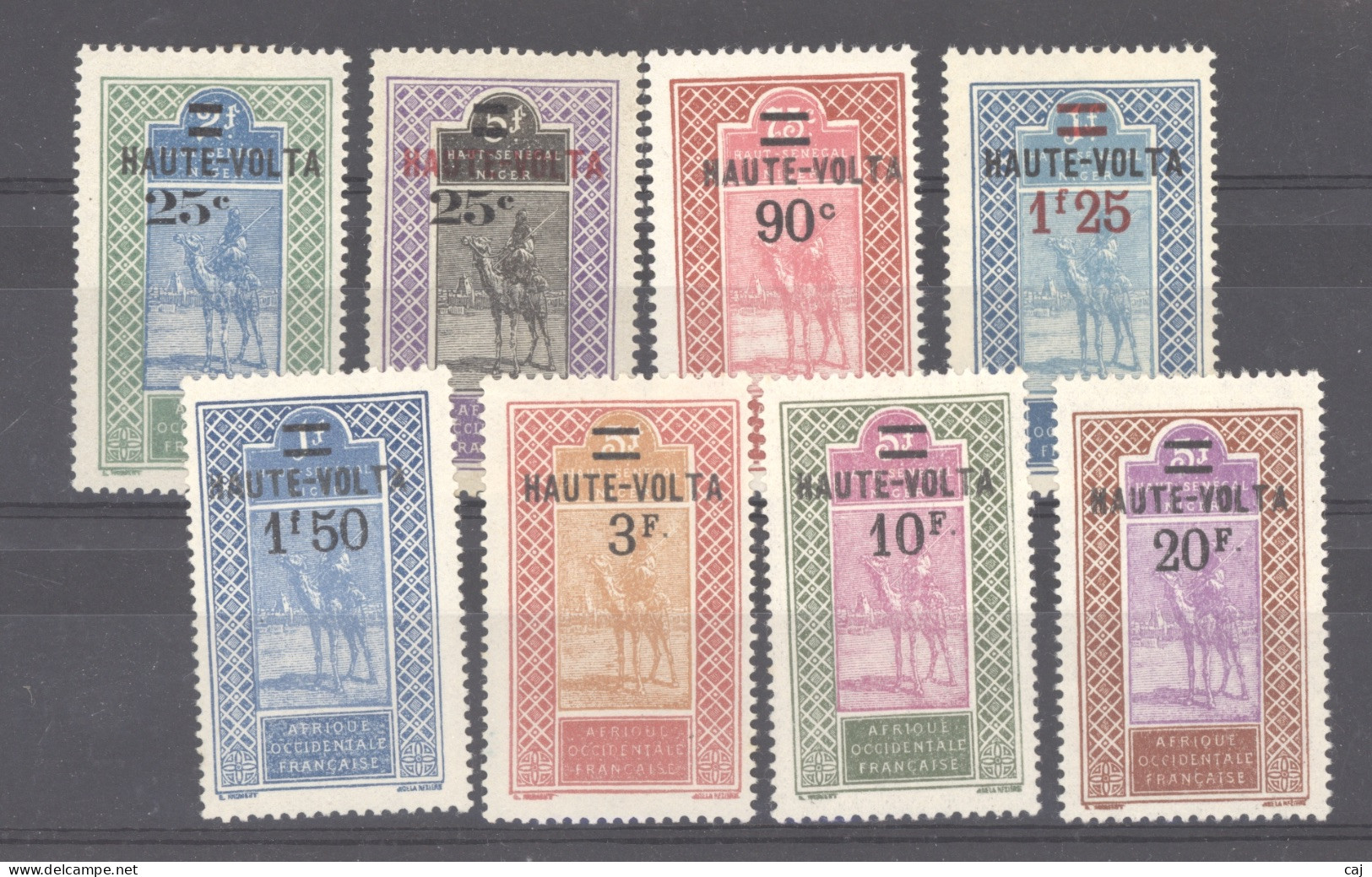 Haute-Volta  :  Yv  33-40  * - Unused Stamps