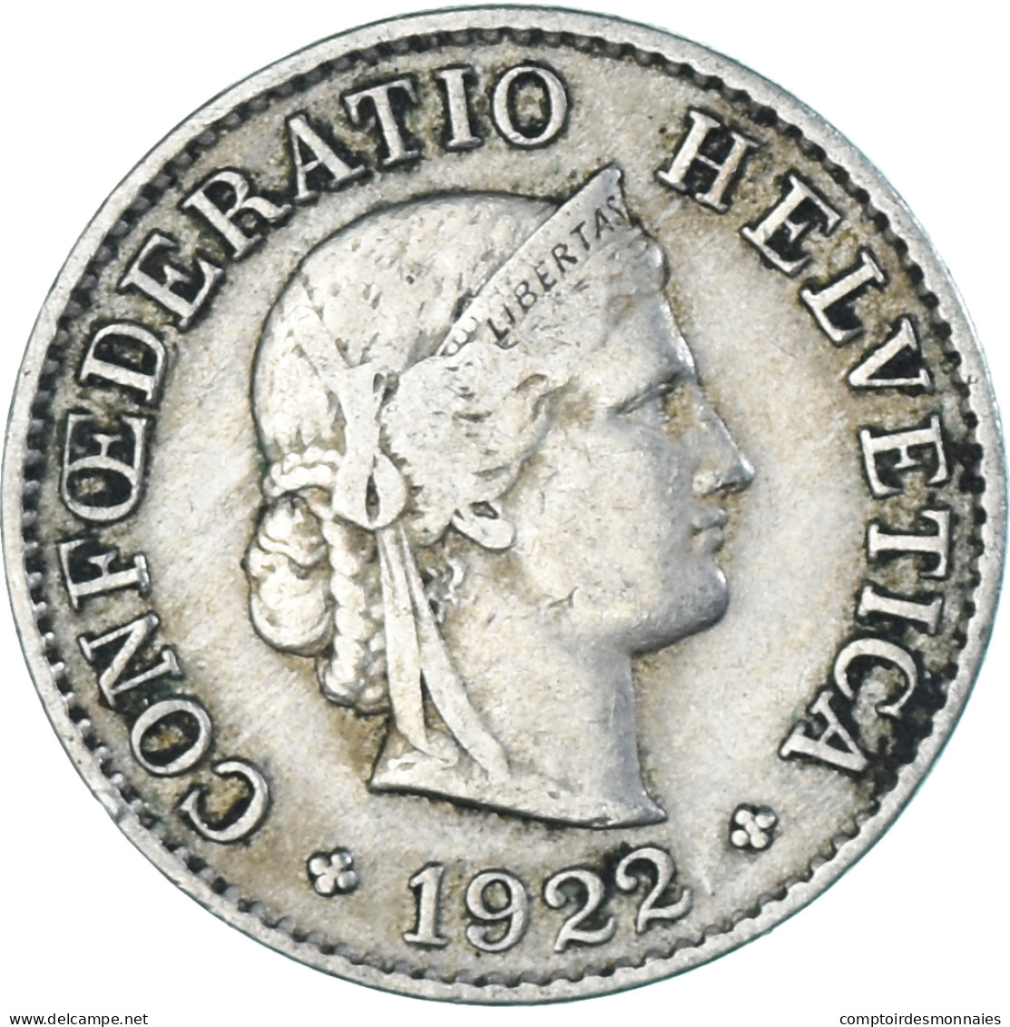 Monnaie, Suisse, 5 Rappen, 1922 - Autres & Non Classés