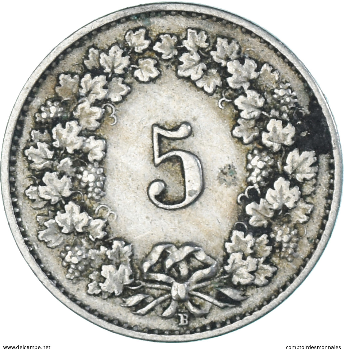 Monnaie, Suisse, 5 Rappen, 1922 - Autres & Non Classés