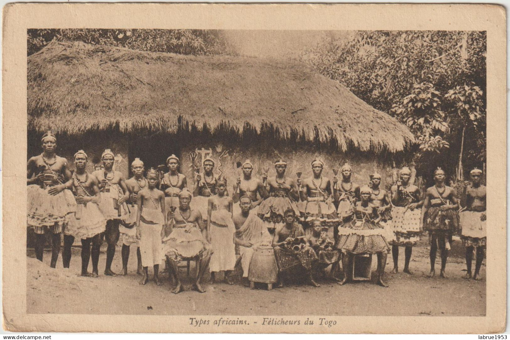 Types Africain -Féticheurs Du Togo -  Femmes Aux Seins Nus -  (G.360) - Togo