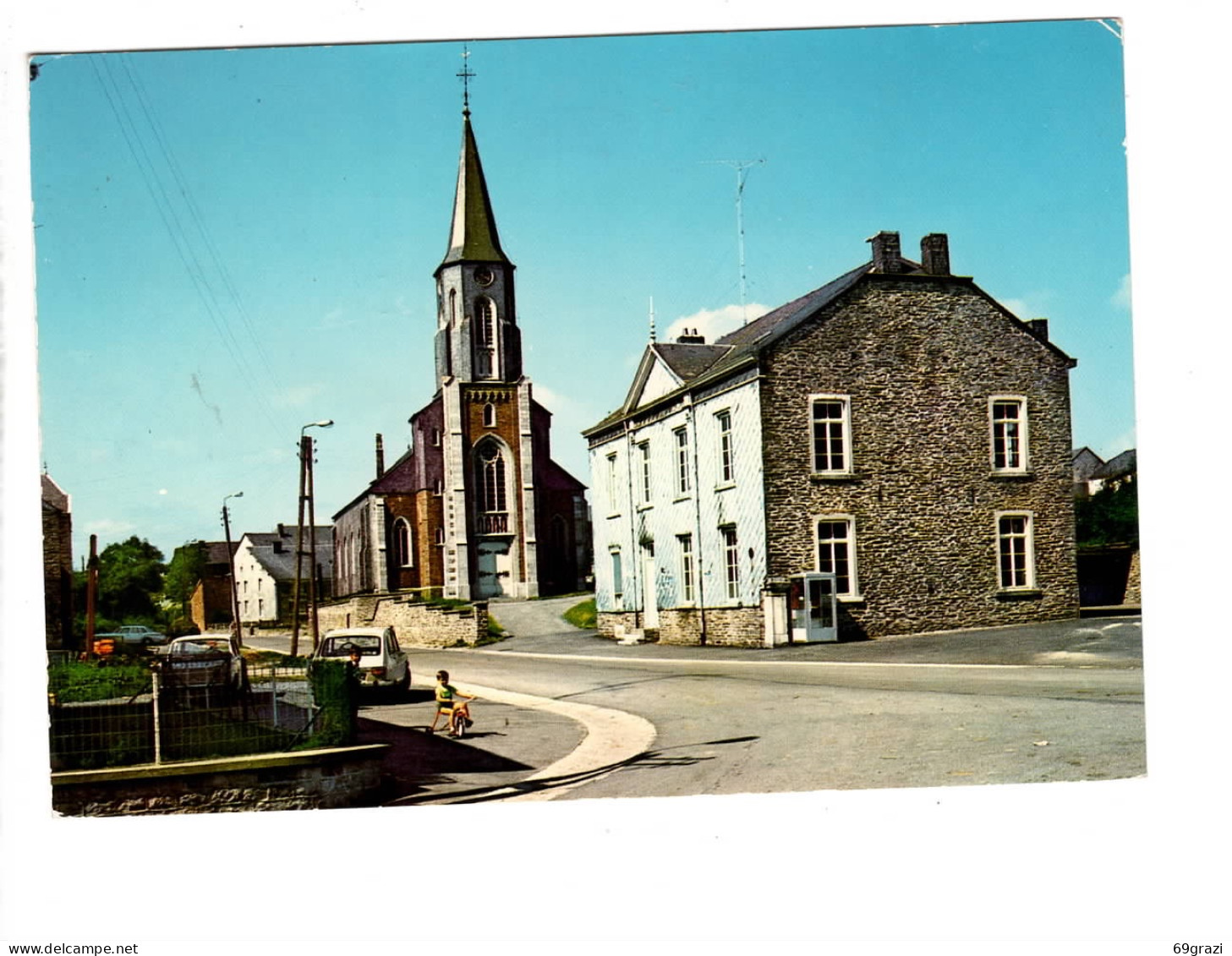 Louette Saint Denis Eglise ( Cabine Téléphonique ) - Gedinne