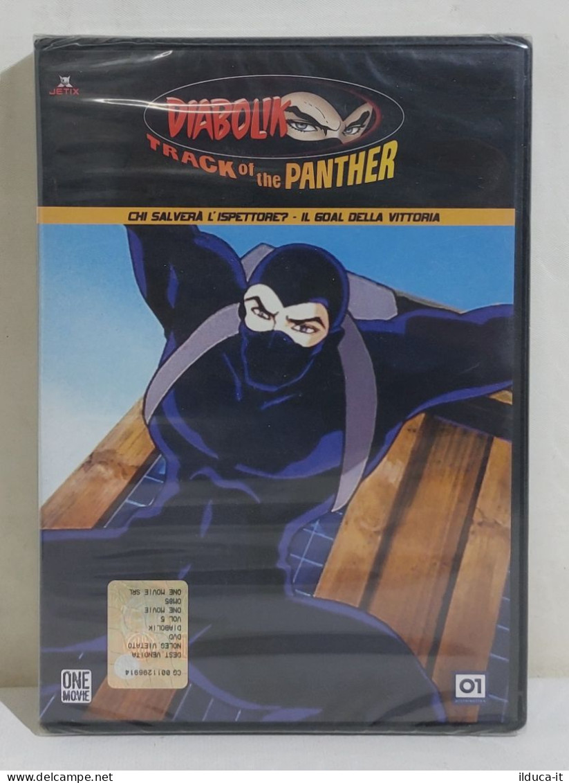 I107996 DVD - DIABOLIK Track Of The Panther - Nr 5 - SIGILLATO - Animation