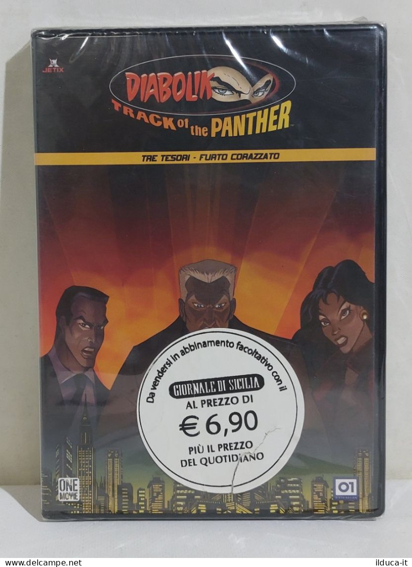 I108263 DVD - DIABOLIK Track Of The Panther - Nr 8 - SIGILLATO - Cartoni Animati