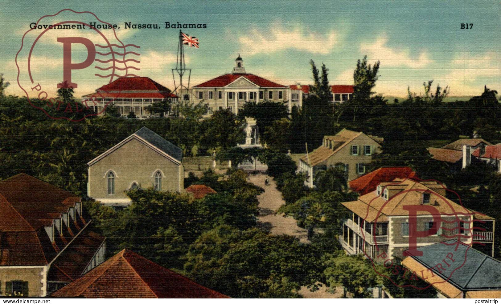 ANTILLAS / ANTILLES. BAHAMAS. GOVERNMENT HOUSE , NASSAU - Bahamas