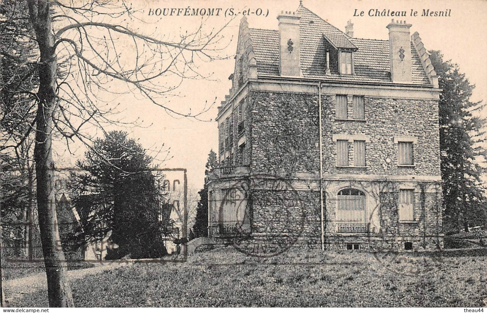BOUFFEMONT - Lot de 5 Cartes - Chateaux - Le Pré-sous-Ville - Le Mesnil - De la Chasse - Entrée du Pays